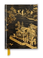 Book Cover for Chinese Lacquer Black & Gold Screen (Foiled Journal) by Flame Tree Studio