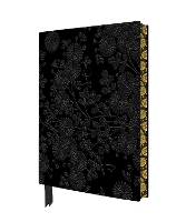 Book Cover for Uematsu Hobi: Box Decorated with Chrysanthemums Artisan Art Notebook (Flame Tree Journals) by Flame Tree Studio