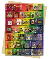 Book Cover for Bodleian Libraries: Rainbow Bookshelf Greeting Card Pack by Flame Tree Studio