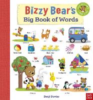 Book Cover for Bizzy Bear's Big Book of Words by Benji Davies