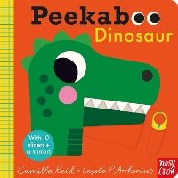 Book Cover for Peekaboo Dinosaur by Camilla (Editorial Director) Reid