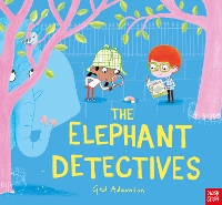 Book Cover for The Elephant Detectives by Ged Adamson