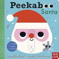Book Cover for Peekaboo Santa by Camilla Reid