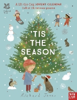 Book Cover for National Trust: 'Tis the Season: A Lift-the-Flap Advent Calendar Full of Christmas Poems by Richard Jones