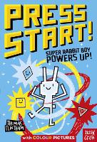 Book Cover for Press Start! Super Rabbit Boy Powers Up! by Thomas Flintham