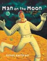 Book Cover for Man on the Moon by Simon Bartram