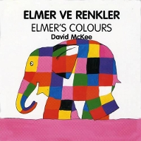 Book Cover for Elmer's Colours (turkish-english) by David McKee