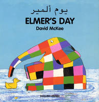 Book Cover for Elmer's Day (English-Arabic ) by David McKee