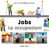 Book Cover for My First Bilingual Book - Jobs (English-Italian) by Milet Publishing