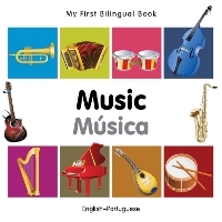 Book Cover for My First Bilingual Book - Music (English-Portuguese) by Milet Publishing