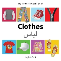 Book Cover for My First Bilingual Book - Clothes (English-Farsi) by Milet