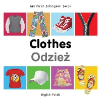 Book Cover for My First Bilingual Book - Clothes (English-Polish) by Milet