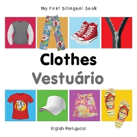 Book Cover for My First Bilingual Book - Clothes (English-Portuguese) by Milet