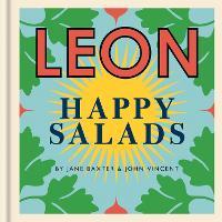 Book Cover for Happy Leons: LEON Happy Salads by Jane Baxter, John Vincent