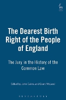 Book Cover for The Dearest Birth Right of the People of England by John Cairns