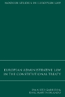 Book Cover for European Administrative Law in the Constitutional Treaty by Eva Nieto-Garrido, Isaac Martin Delgado