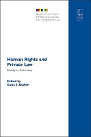 Book Cover for Human Rights and Private Law by Katja S Ziegler