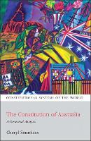 Book Cover for The Constitution of Australia by Professor Cheryl Saunders