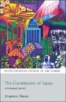 Book Cover for The Constitution of Japan by Shigenori Matsui