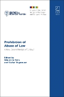 Book Cover for Prohibition of Abuse of Law by Rita (University of Leeds, UK) de la Feria