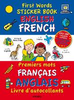 Book Cover for First Words Sticker Books: English/French by Sophie Giles