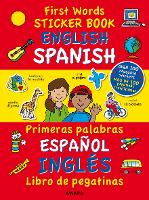 Book Cover for First Words Sticker Books: English/Spanish by Sophie Giles