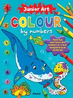 Book Cover for Junior Art Colour By Numbers by Angela Hewitt