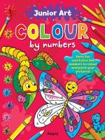 Book Cover for Junior Art Colour By Numbers by Angela Hewitt