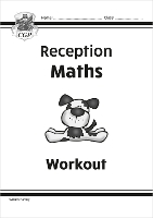 Book Cover for Reception Maths Workout by CGP Books