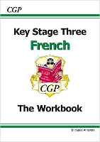 Book Cover for KS3 French Workbook with Answers by CGP Books