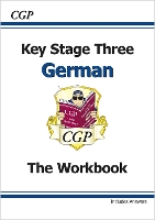 Book Cover for KS3 German Workbook with Answers by CGP Books