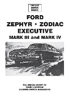 Book Cover for Ford Zephyr * Zodiac Executive Mark III & IV by Colin Pitt