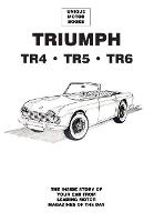 Book Cover for Triumph TR4 TR5 TR6 by Colin Pitt