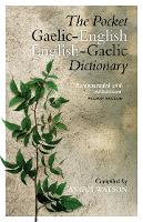 Book Cover for The Pocket Gaelic-English English-Gaelic Dictionary by Angus Watson