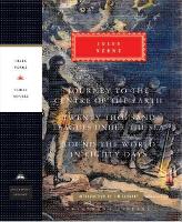 Book Cover for Journey to the Centre of the Earth, 20,000 Leagues Under The Sea, Round the World in Eighty Days by Jules Verne