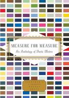 Book Cover for Measure For Measure by Annie Finch