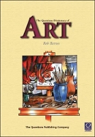 Book Cover for The Questions Dictionary of Art by Rob Barnes