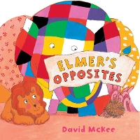 Book Cover for Elmer's Opposites by David McKee