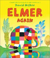 Book Cover for Elmer Again by David McKee