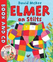 Book Cover for Elmer on Stilts by David McKee