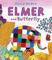 Book Cover for Elmer and Butterfly by David McKee