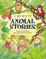 Book Cover for 3-Minute Animal Stories by Nicola Baxter