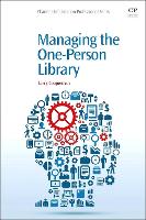Book Cover for Managing the One-Person Library by Larry (University of Central Florida, USA) Cooperman