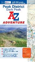 Book Cover for Dark Peak Adventure Atlas by Geographers AZ Map Company