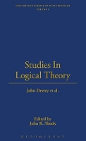 Book Cover for Studies In Logical Theory by John Dewey