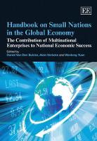 Book Cover for Handbook on Small Nations in the Global Economy by Daniel Van Den Bulcke
