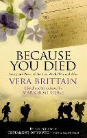 Book Cover for Because You Died by Vera Brittain