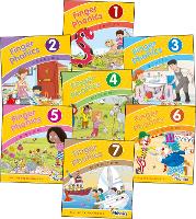 Book Cover for Finger Phonics. Books 1-7 by Sue Lloyd, Sara Wernham