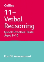 Book Cover for 11+ Verbal Reasoning Quick Practice Tests Age 9-10 (Year 5) by Letts 11+