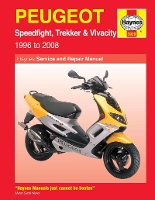 Book Cover for Peugeot Speedfight, Trekker & Vivacity Scooters ('96 - '08) by Phil Mather